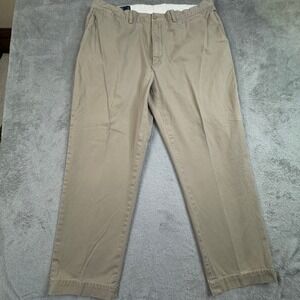 Vintage Polo Ralph Lauren Prospect Pant Mens 42x30 Tan Khaki Classic Chino